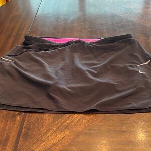 Nike Black Skirt with Pink Lining